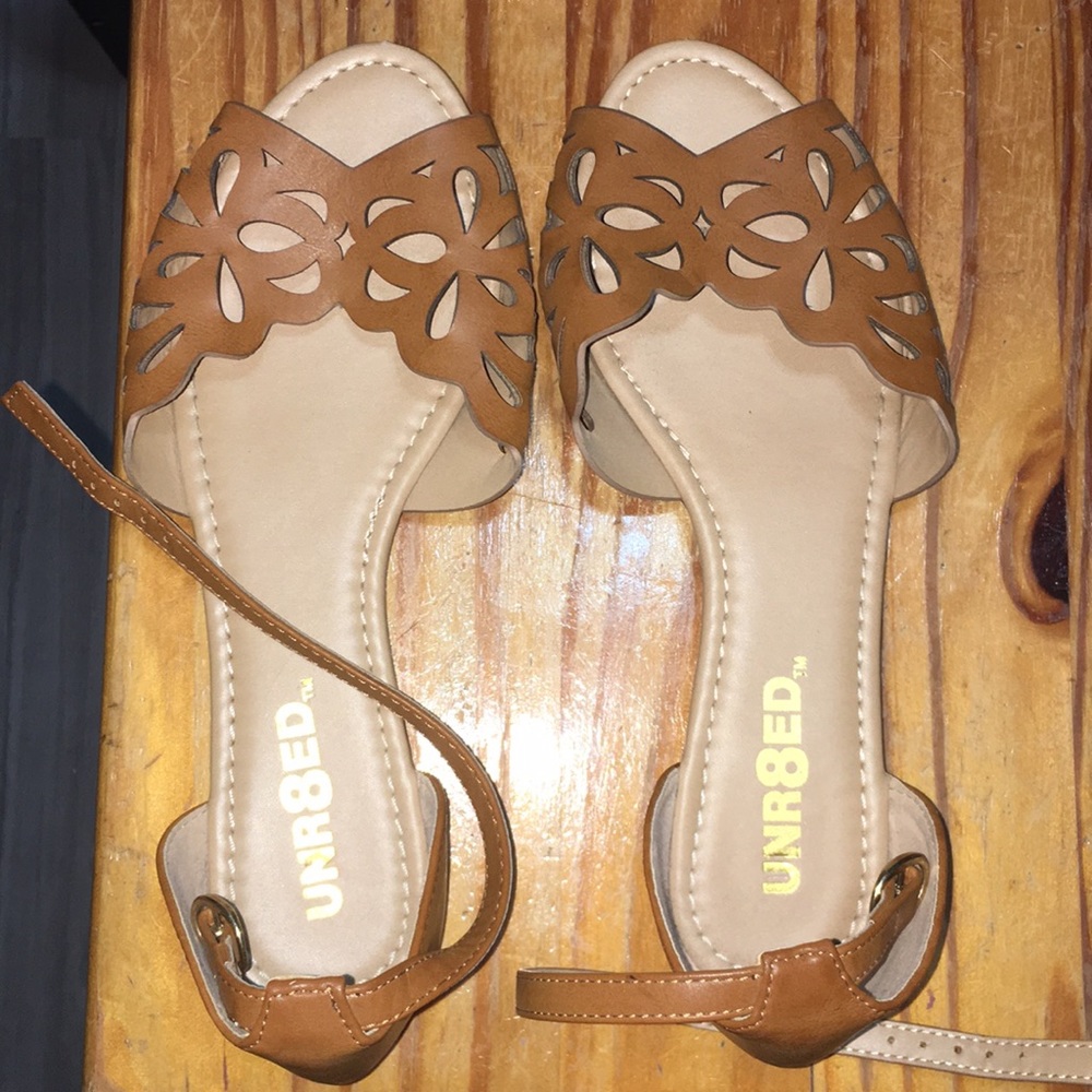 Brown Strappy Sandals